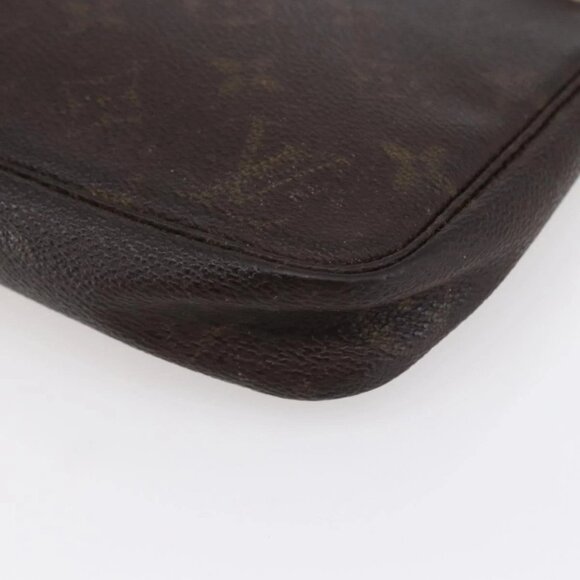 LOUIS VUITTON Monogram Pochette Accessoires Pouch M51980 LV Auth 148053 - Picture 4 of 15